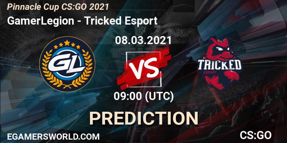 Pronósticos GamerLegion - Tricked Esport. 08.03.21. Pinnacle Cup #1 - CS2 (CS:GO)