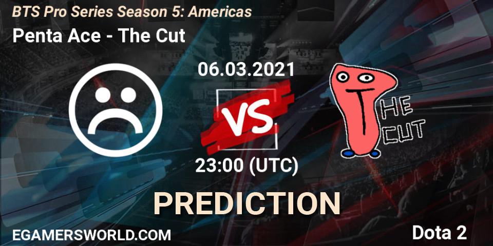 Pronósticos Penta Ace - The Cut. 06.03.2021 at 23:00. BTS Pro Series Season 5: Americas - Dota 2