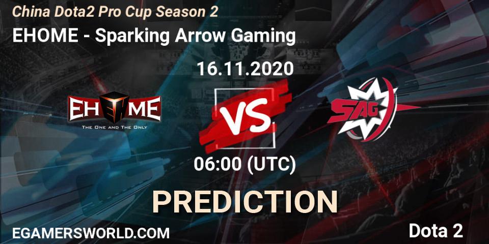 Pronósticos EHOME - Sparking Arrow Gaming. 16.11.2020 at 06:04. China Dota2 Pro Cup Season 2 - Dota 2