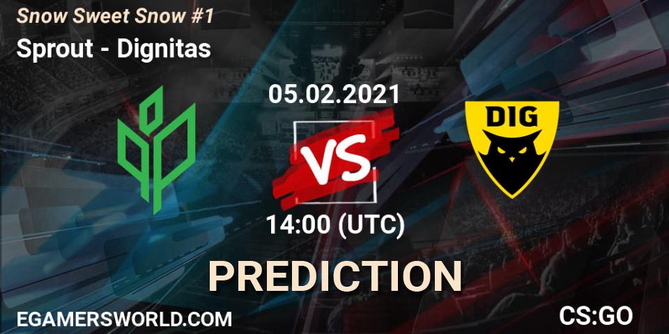 Pronósticos Sprout - Dignitas. 05.02.2021 at 14:05. Snow Sweet Snow #1 - Counter-Strike (CS2)