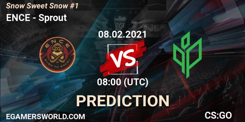 Pronósticos ENCE - Sprout. 08.02.2021 at 08:00. Snow Sweet Snow #1 - Counter-Strike (CS2)