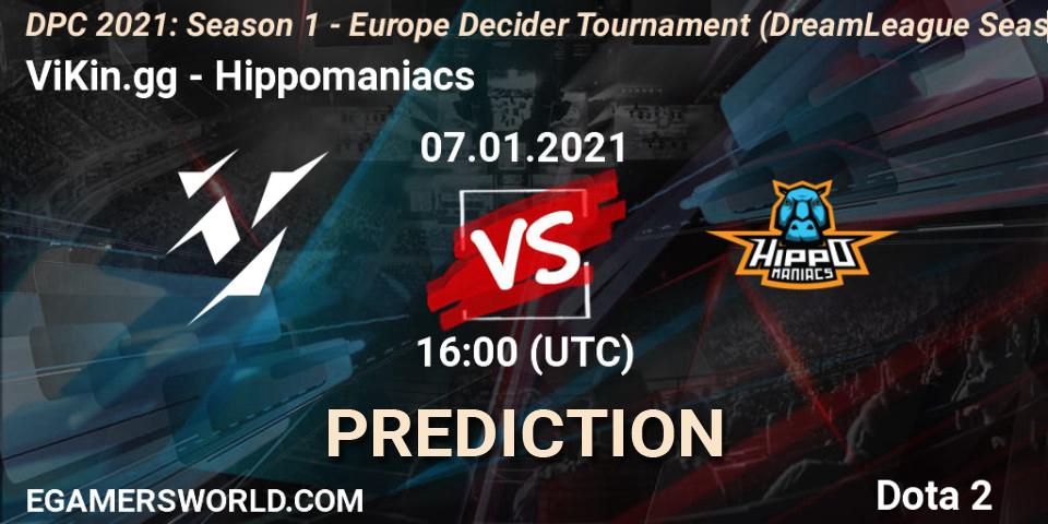 Pronósticos ViKin.gg - Hippomaniacs. 07.01.2021 at 16:01. DPC 2021: Season 1 - Europe Decider Tournament (DreamLeague Season 14) - Dota 2