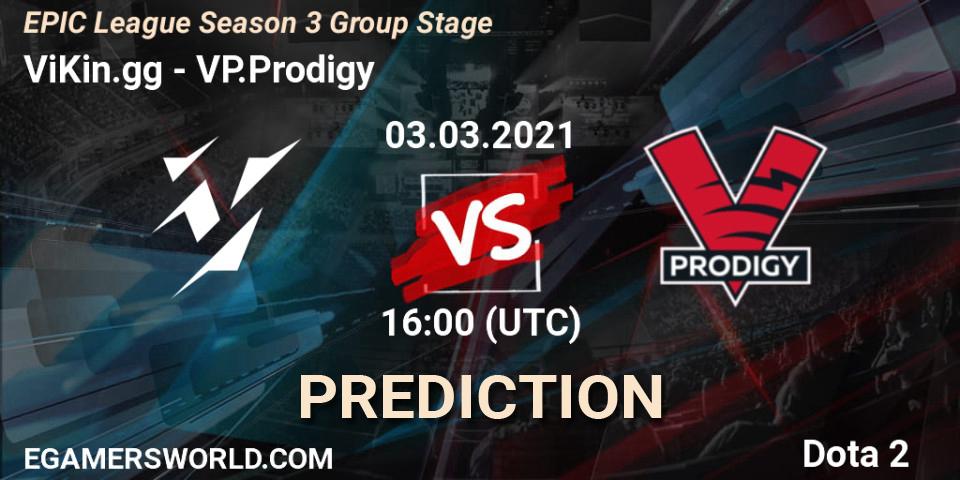 Pronósticos ViKin.gg - VP.Prodigy. 03.03.21. EPIC League Season 3 Group Stage - Dota 2
