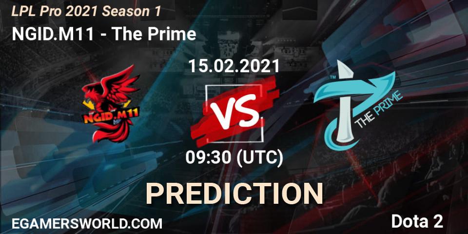 Pronósticos NGID.M11 - The Prime. 15.02.21. LPL Pro 2021 Season 1 - Dota 2