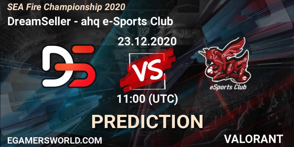 Pronósticos DreamSeller - ahq e-Sports Club. 23.12.2020 at 11:00. SEA Fire Championship 2020 - VALORANT