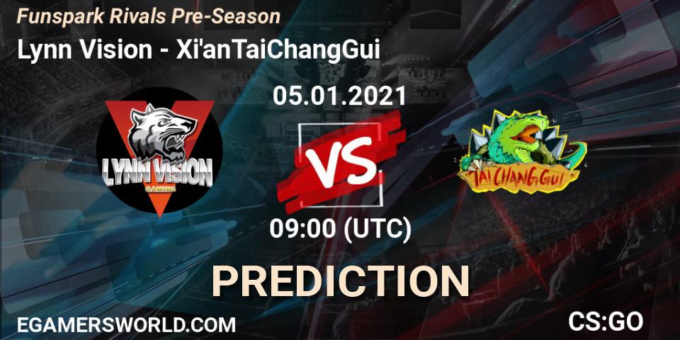 Pronósticos Lynn Vision - Xi'anTaiChangGui. 05.01.2021 at 09:00. Funspark Rivals Pre-Season - Counter-Strike (CS2)