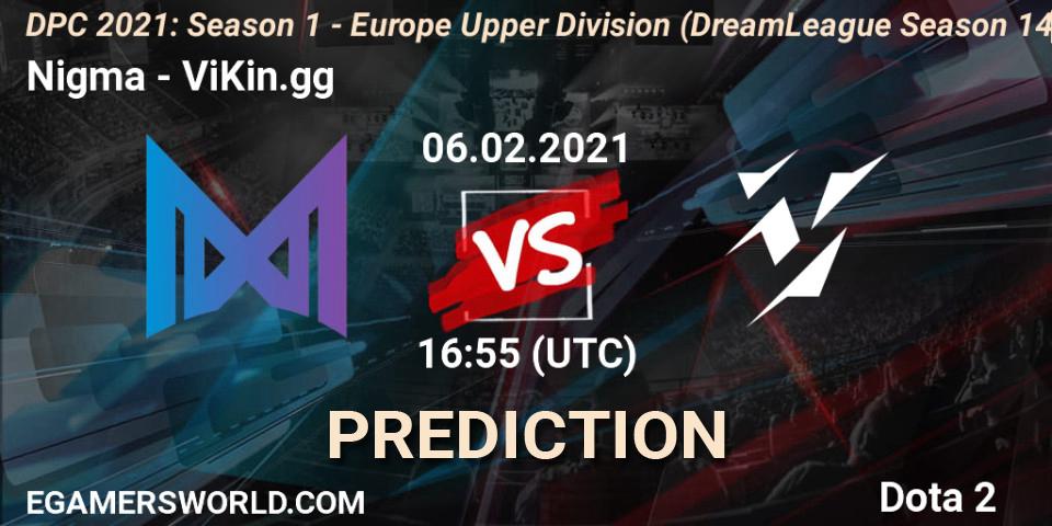 Pronósticos Nigma - ViKin.gg. 06.02.2021 at 17:31. DPC 2021: Season 1 - Europe Upper Division (DreamLeague Season 14) - Dota 2