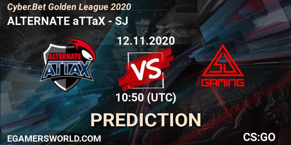 Pronósticos ALTERNATE aTTaX - SJ. 12.11.2020 at 10:50. Cyber.Bet Golden League 2020 - Counter-Strike (CS2)