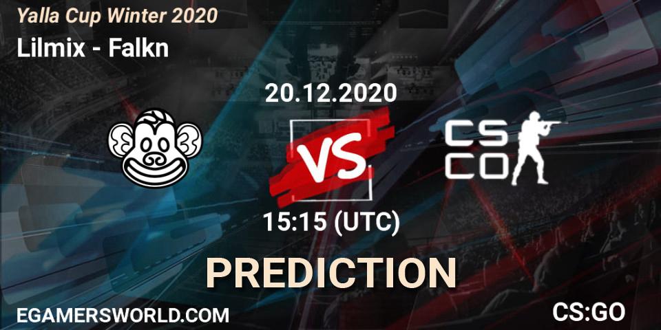 Pronósticos Lilmix - Falkn. 20.12.20. Yalla Cup Winter 2020 - CS2 (CS:GO)