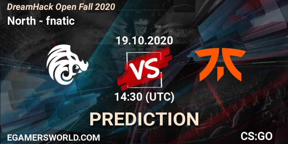 Pronósticos North - fnatic. 19.10.20. DreamHack Open Fall 2020 - CS2 (CS:GO)