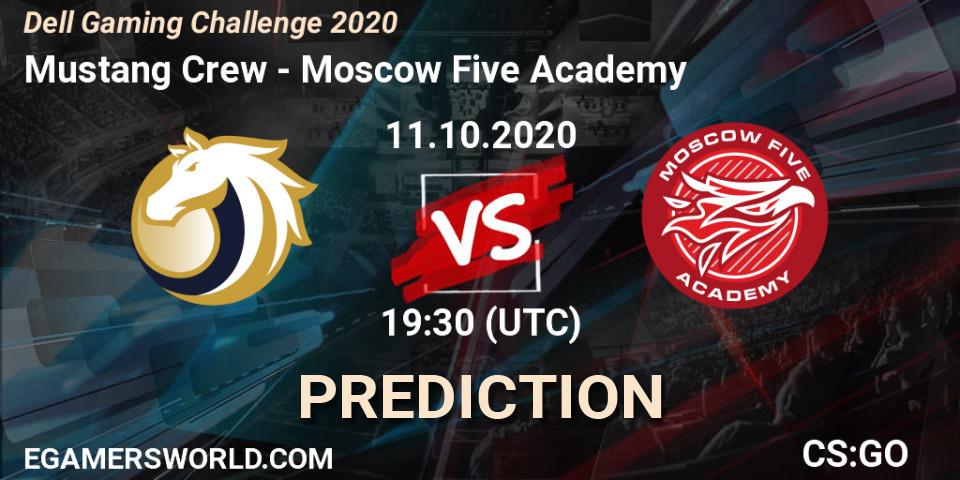 Pronósticos Mustang Crew - Moscow Five Academy. 11.10.20. Dell Gaming Challenge 2020 - CS2 (CS:GO)