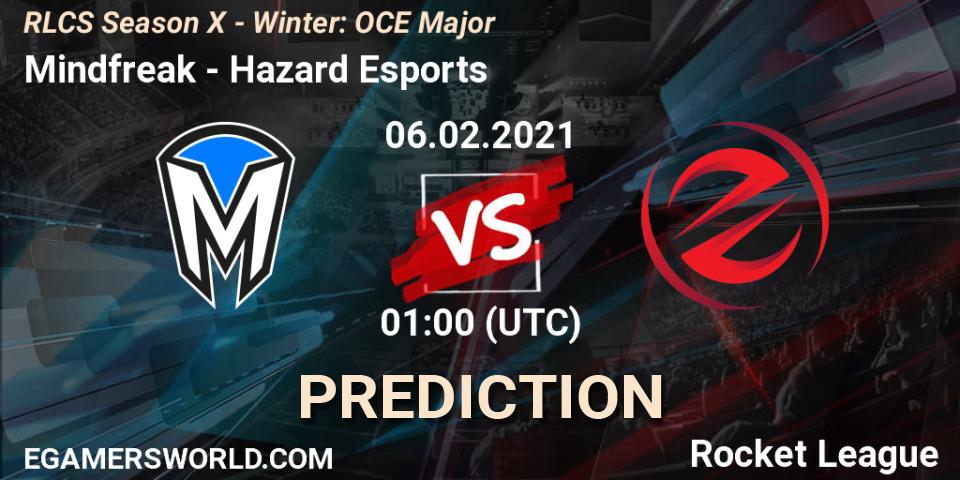 Pronósticos Mindfreak - Hazard Esports. 06.02.2021 at 01:00. RLCS Season X - Winter: OCE Major - Rocket League