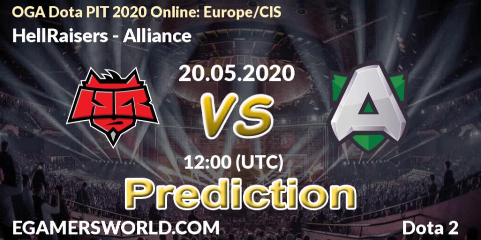 Pronósticos HellRaisers - Alliance. 20.05.2020 at 12:14. OGA Dota PIT 2020 Online: Europe/CIS - Dota 2