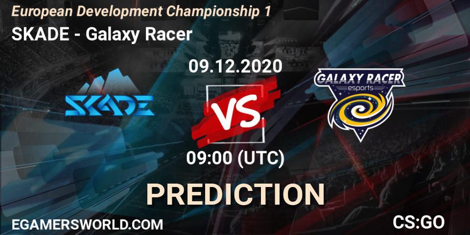 Pronósticos SKADE - Galaxy Racer. 09.12.2020 at 10:00. European Development Championship 1 - Counter-Strike (CS2)