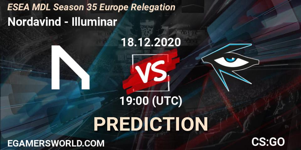 Pronósticos Nordavind - Illuminar. 18.12.20. ESEA MDL Season 35 Europe Relegation - CS2 (CS:GO)