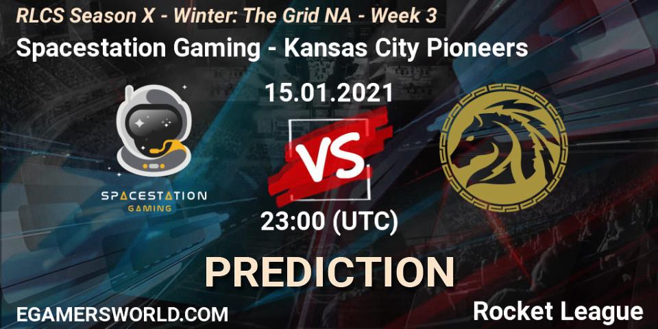 Pronósticos Spacestation Gaming - Kansas City Pioneers. 15.01.2021 at 23:00. RLCS Season X - Winter: The Grid NA - Week 3 - Rocket League