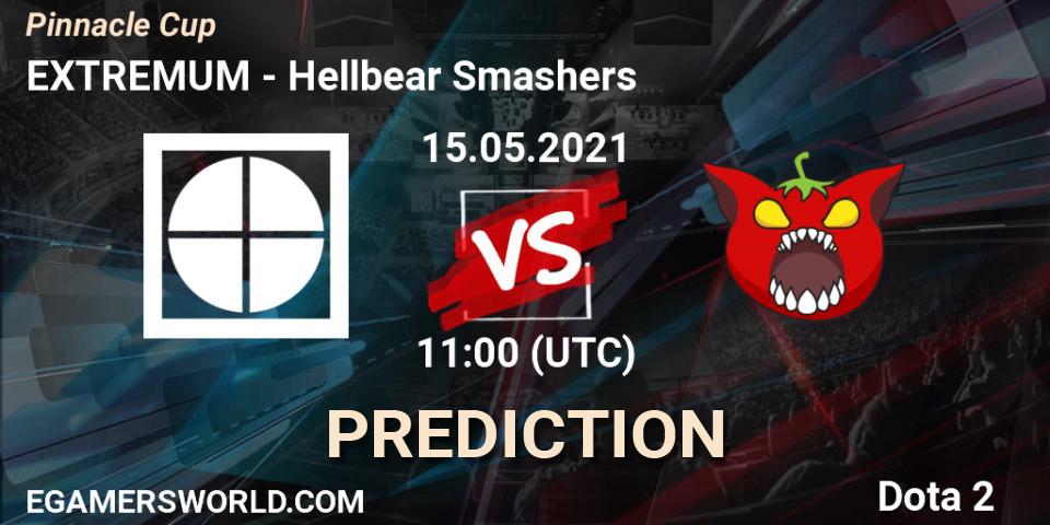Pronósticos EXTREMUM - Hellbear Smashers. 15.05.2021 at 11:02. Pinnacle Cup 2021 Dota 2 - Dota 2