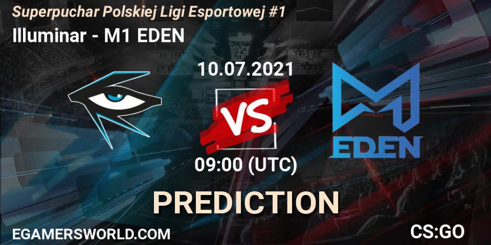 Pronósticos Illuminar - M1 EDEN. 10.07.2021 at 10:05. Superpuchar Polskiej Ligi Esportowej #1 - Counter-Strike (CS2)