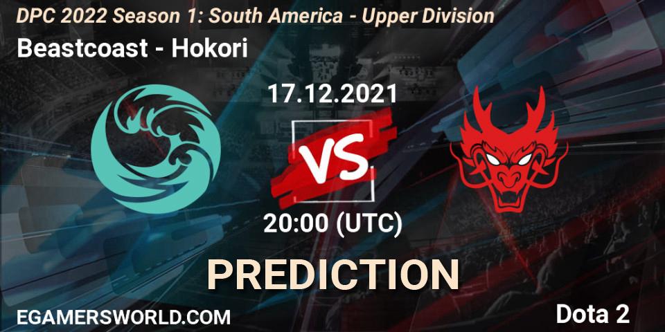 Pronósticos Beastcoast - Hokori. 17.12.2021 at 20:11. DPC 2022 Season 1: South America - Upper Division - Dota 2