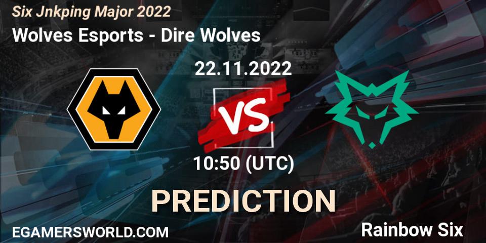 Pronósticos Wolves Esports - Dire Wolves. 23.11.22. Six Jönköping Major 2022 - Rainbow Six