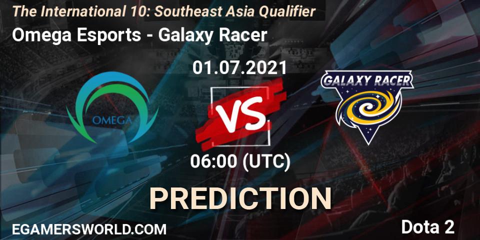 Pronósticos Omega Esports - Galaxy Racer. 01.07.2021 at 05:27. The International 10: Southeast Asia Qualifier - Dota 2