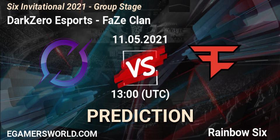 Pronósticos DarkZero Esports - FaZe Clan. 11.05.21. Six Invitational 2021 - Group Stage - Rainbow Six