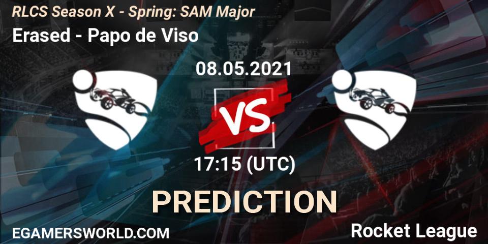 Pronósticos Erased - Papo de Visão. 08.05.2021 at 17:15. RLCS Season X - Spring: SAM Major - Rocket League