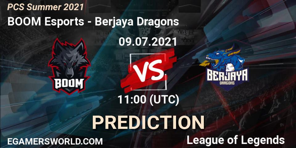 Pronósticos BOOM Esports - Berjaya Dragons. 09.07.2021 at 11:00. PCS Summer 2021 - LoL