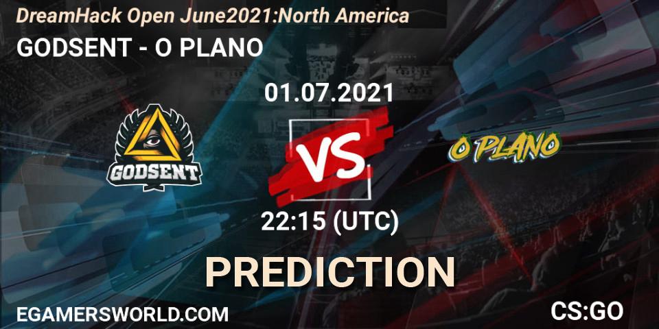 Pronósticos GODSENT - O PLANO. 01.07.2021 at 22:15. DreamHack Open June 2021: North America - Counter-Strike (CS2)