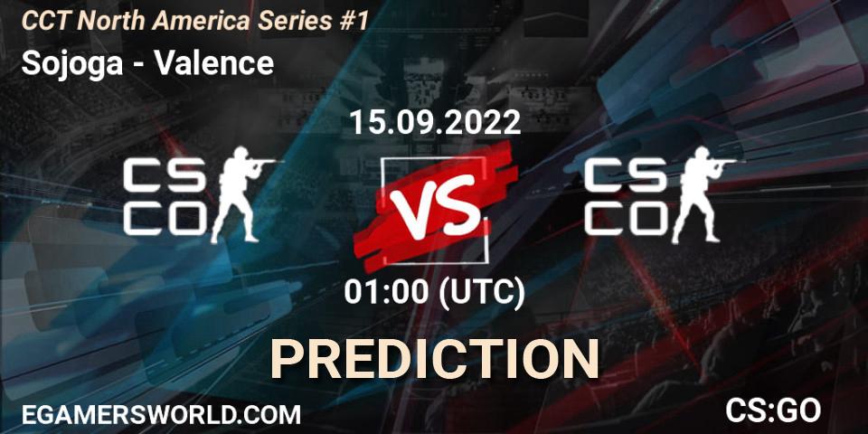 Pronósticos Sojoga - Valence. 15.09.2022 at 01:00. CCT North America Series #1 - Counter-Strike (CS2)