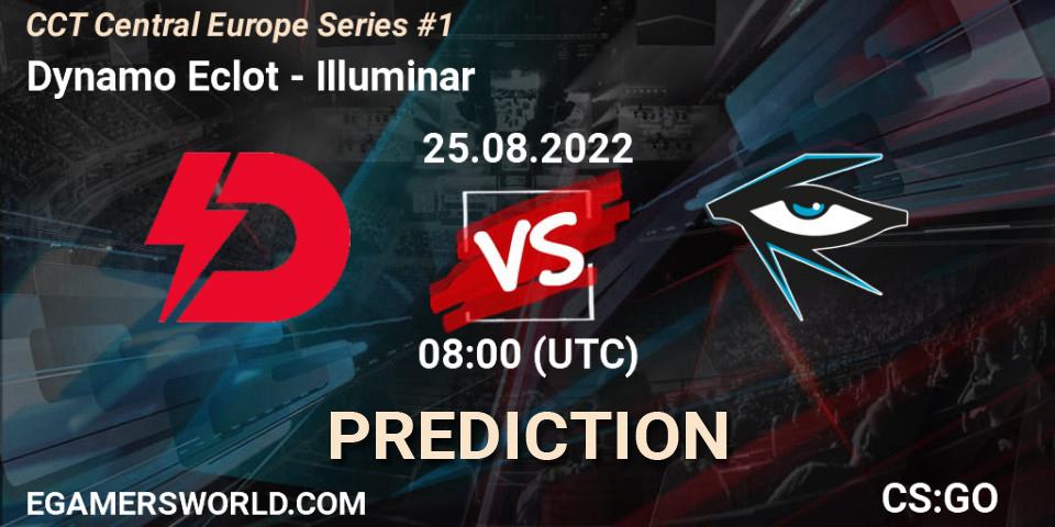 Pronósticos Dynamo Eclot - Illuminar. 25.08.2022 at 08:00. CCT Central Europe Series #1 - Counter-Strike (CS2)