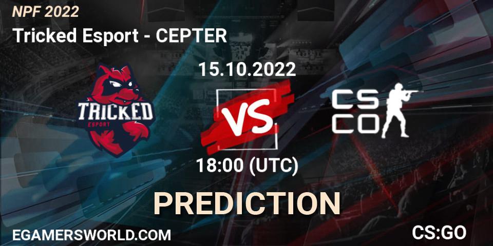 Pronósticos Tricked Esport - Alpha Gaming. 15.10.2022 at 18:10. NPF 2022 - Counter-Strike (CS2)