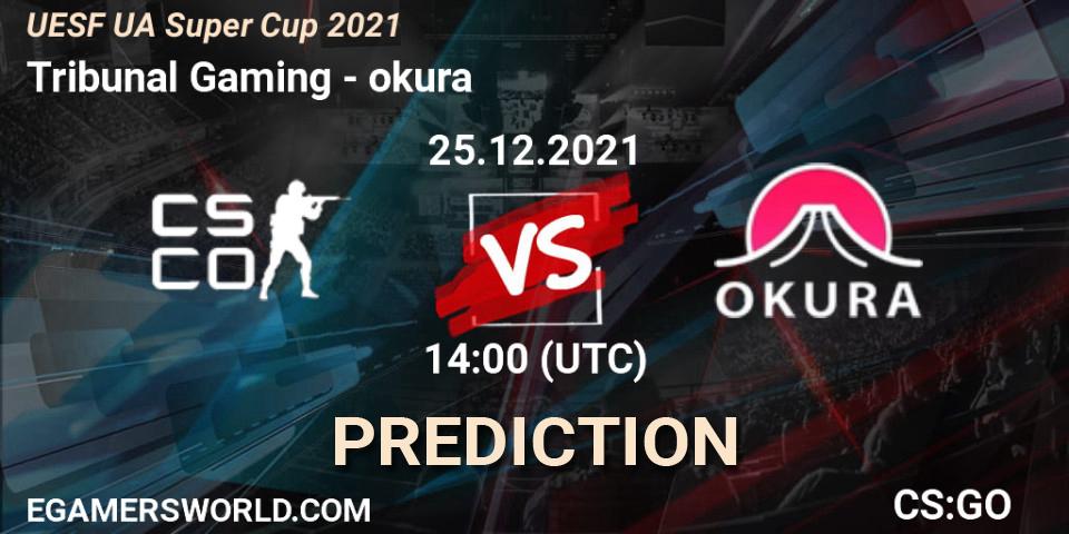 Pronósticos Tribunal Gaming - okura. 25.12.2021 at 14:00. UESF Ukrainian Super Cup 2021 - Counter-Strike (CS2)