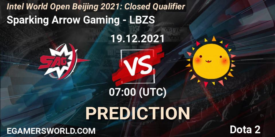Pronósticos Sparking Arrow Gaming - LBZS. 19.12.2021 at 06:59. Intel World Open Beijing: Closed Qualifier - Dota 2