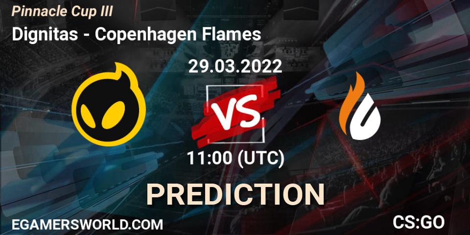 Pronósticos Dignitas - Copenhagen Flames. 29.03.22. Pinnacle Cup #3 - CS2 (CS:GO)