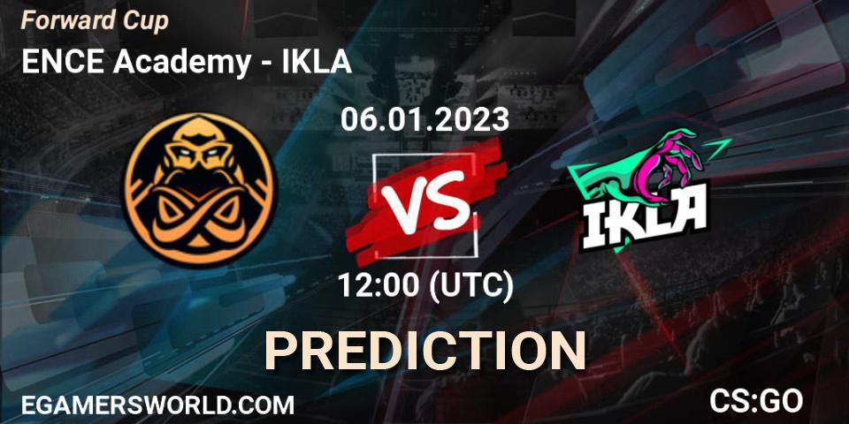 Pronósticos ENCE Academy - IKLA. 06.01.2023 at 12:00. Forward Cup - Counter-Strike (CS2)