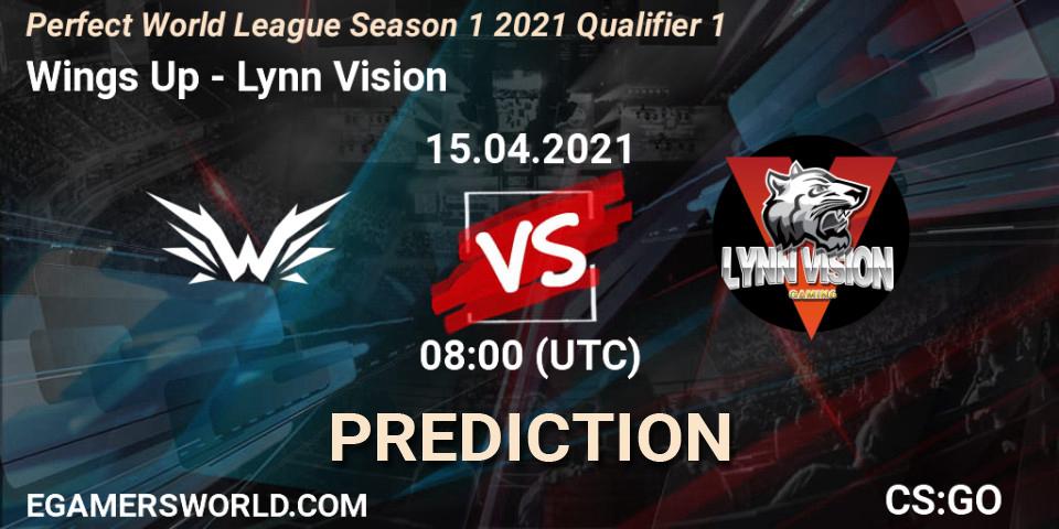 Pronósticos Wings Up - Team LZ. 15.04.2021 at 08:10. Perfect World League Season 1 2021 Qualifier 1 - Counter-Strike (CS2)