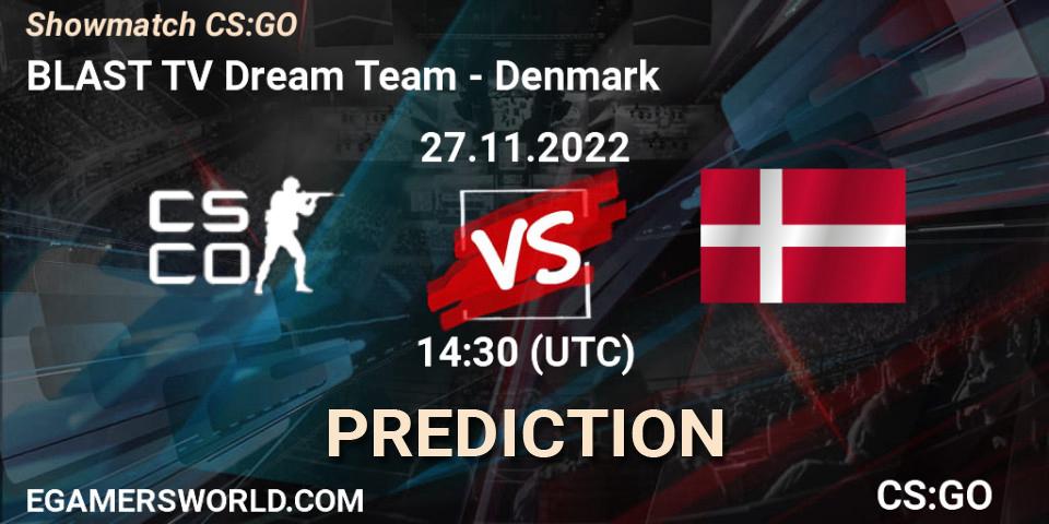 Pronósticos BLAST TV Dream Team - Denmark. 27.11.22. Showmatch CS:GO - CS2 (CS:GO)