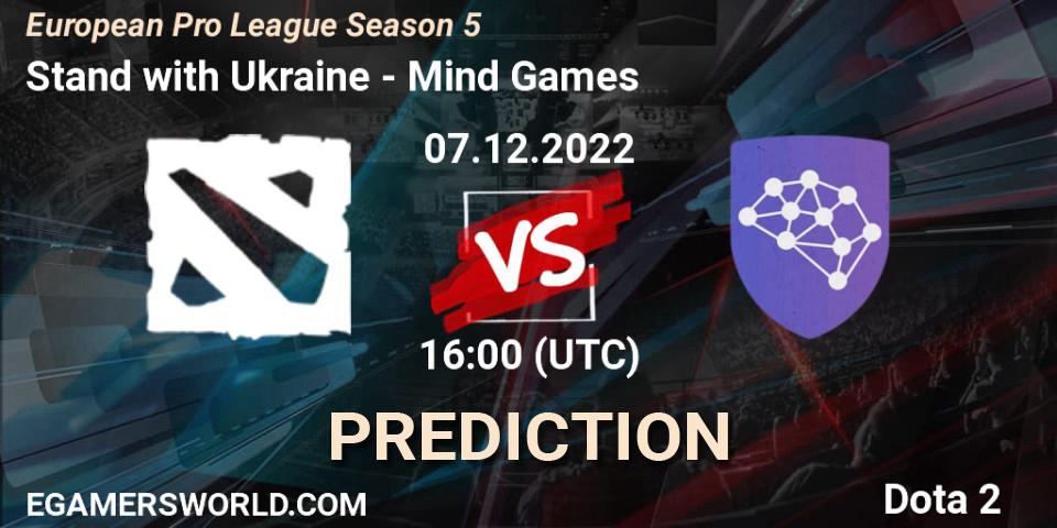 Pronósticos EZ KATKA - Mind Games. 07.12.22. European Pro League Season 5 - Dota 2
