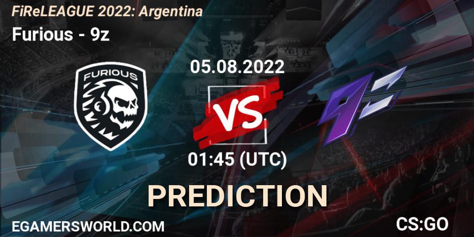 Pronósticos Furious - 9z. 05.08.22. FiReLEAGUE 2022: Argentina - CS2 (CS:GO)