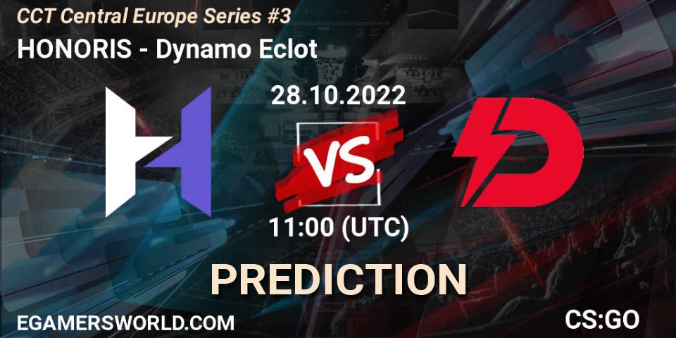 Pronósticos HONORIS - Dynamo Eclot. 28.10.2022 at 11:00. CCT Central Europe Series #3 - Counter-Strike (CS2)