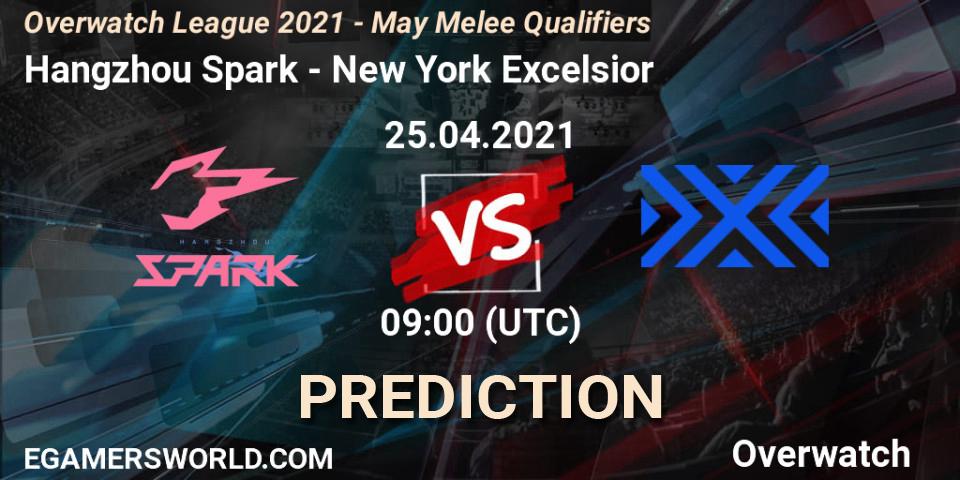 Pronósticos Hangzhou Spark - New York Excelsior. 25.04.21. Overwatch League 2021 - May Melee Qualifiers - Overwatch