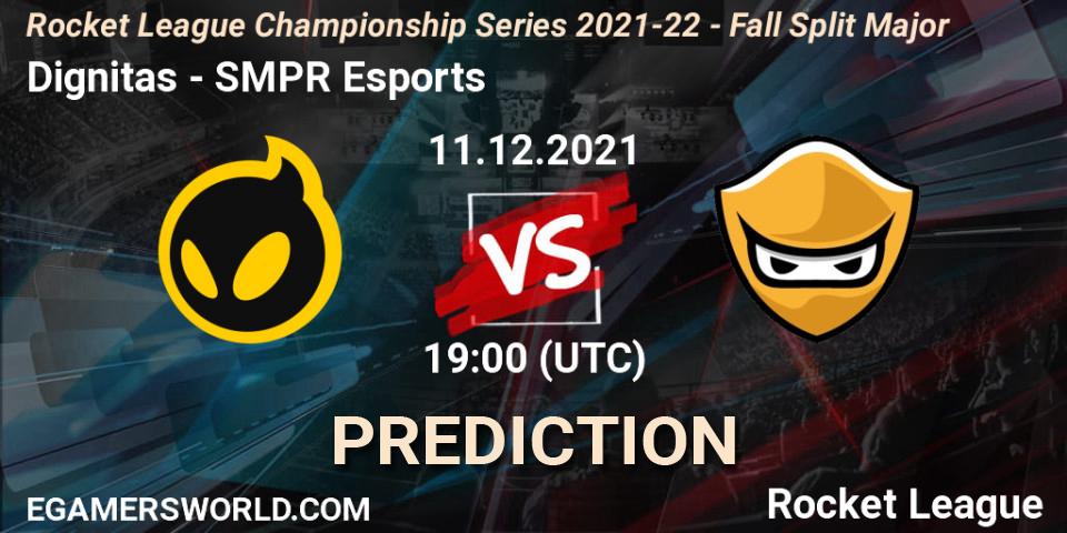 Pronósticos Dignitas - SMPR Esports. 11.12.21. RLCS 2021-22 - Fall Split Major - Rocket League