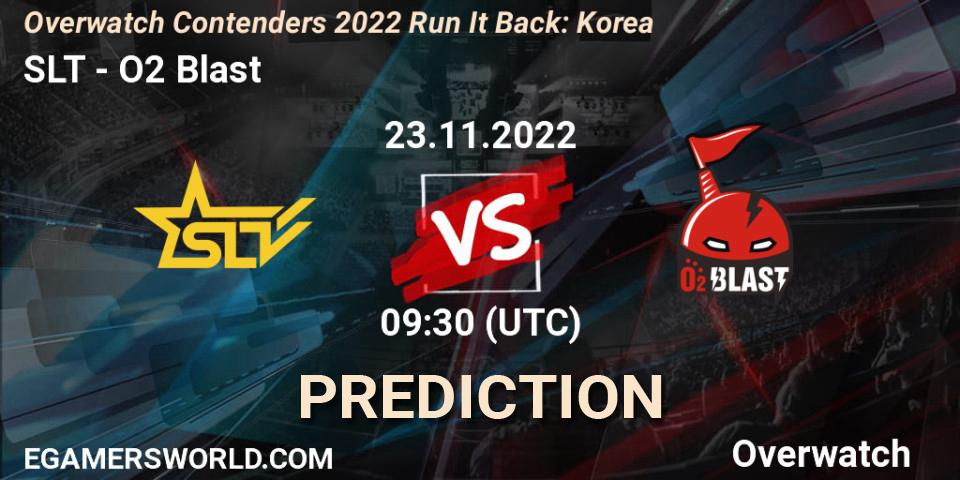 Pronósticos SLT - O2 Blast. 23.11.2022 at 09:48. Overwatch Contenders 2022 Run It Back: Korea - Overwatch