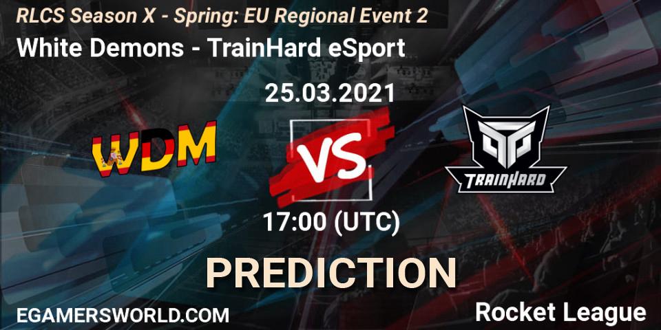 Pronósticos White Demons - TrainHard eSport. 25.03.21. RLCS Season X - Spring: EU Regional Event 2 - Rocket League