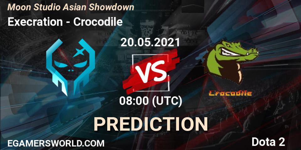 Pronósticos Execration - Crocodile. 20.05.2021 at 08:05. Moon Studio Asian Showdown - Dota 2