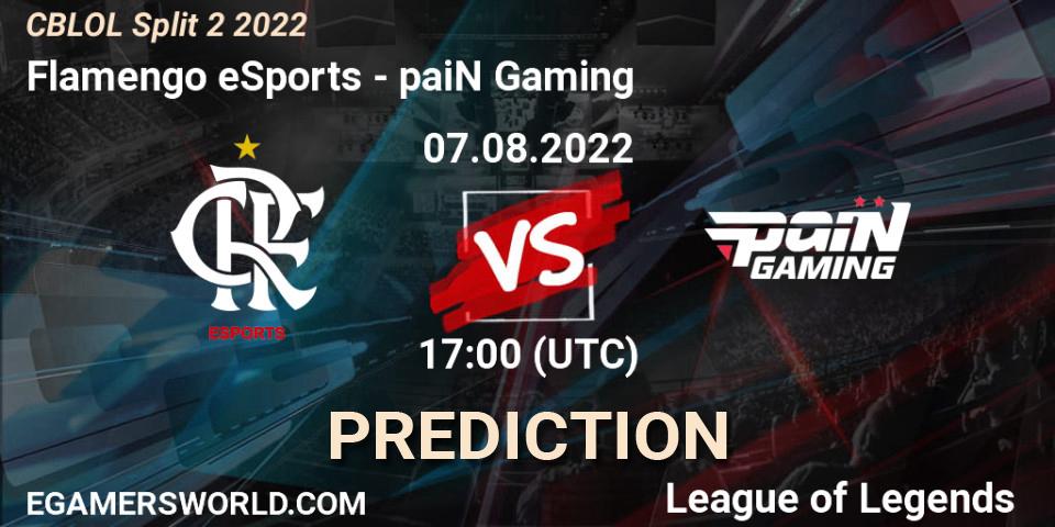 Pronósticos Flamengo eSports - paiN Gaming. 07.08.22. CBLOL Split 2 2022 - LoL