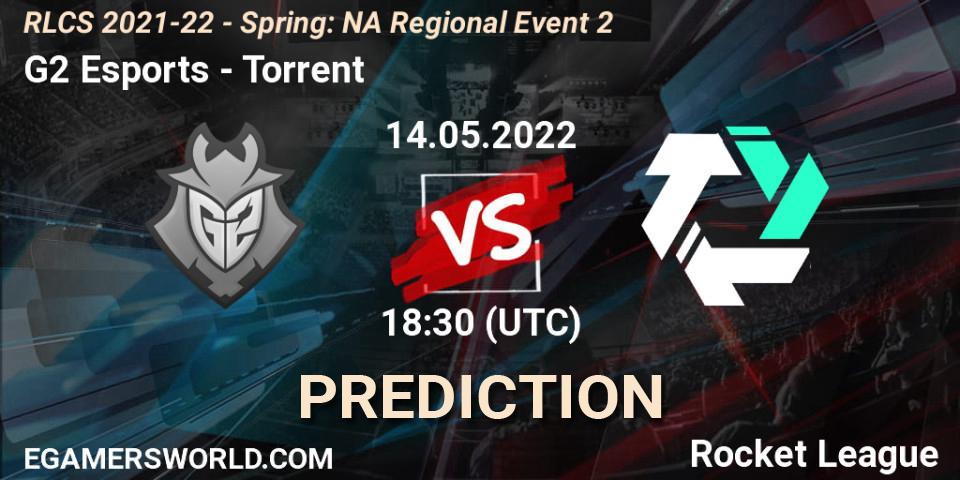 Pronósticos G2 Esports - Torrent. 14.05.22. RLCS 2021-22 - Spring: NA Regional Event 2 - Rocket League