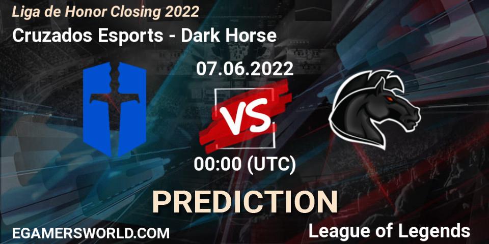 Pronósticos Cruzados Esports - Dark Horse. 07.06.22. Liga de Honor Closing 2022 - LoL