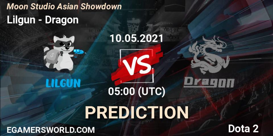 Pronósticos Lilgun - Dragon. 10.05.2021 at 05:06. Moon Studio Asian Showdown - Dota 2